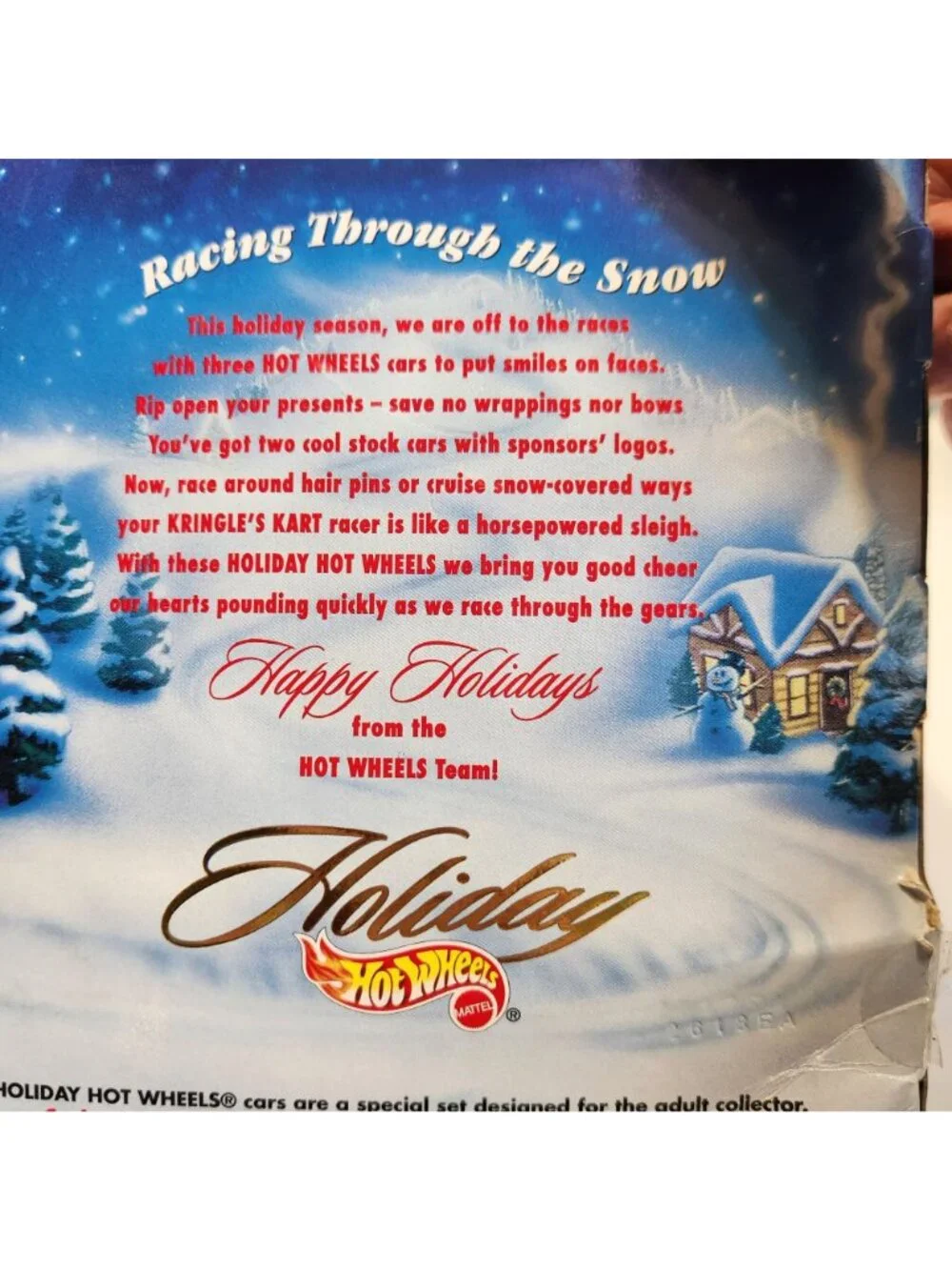 Hot Wheels Holiday Series IV Set Of 3 Exclusive Holiday Vehicles In Original Pac
